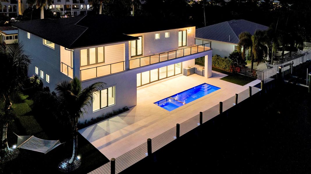 Exterior details and patio area of a home in , Delray Beach (Image 27).