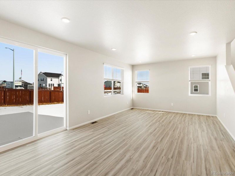 Spacious, unfurnished interior of a new home in Revere at Johnstown, Johnstown (Image 23). Spacious, unfurnished interior of a new home in Revere at Johnstown, Johnstown (Image 23).