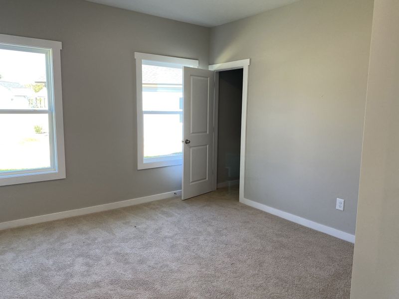 Representative unfurnished interior of a home built from the Tyler II by Foundation Home Builders LLC in Pinnix Loop, Burlington (Image 12).