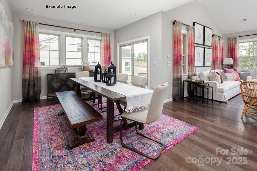 Example Photo - Dining Area/Morning Room