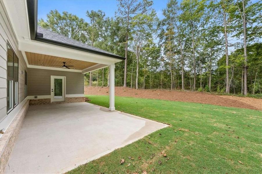 Exterior details and patio area of a home in , Covington (Image 26).
