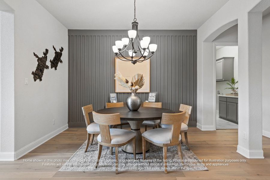 Furnished interior view inside a new home in Serenity Estates, Lorena (Image 5).