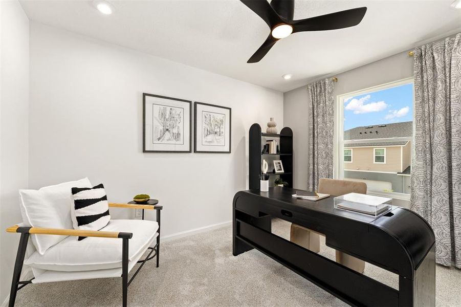 Furnished interior view inside a new home in , Orlando (Image 15).