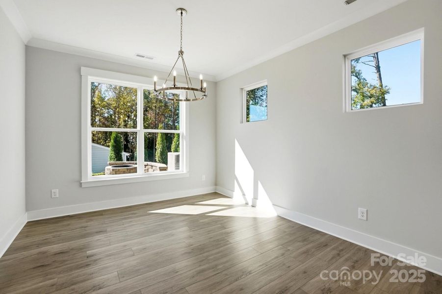 Spacious, unfurnished interior of a new home in Rone Creek, Waxhaw (Image 31).