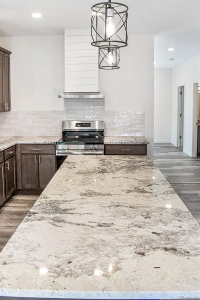 Furnished interior view inside a new home in , Colorado Springs (Image 12).