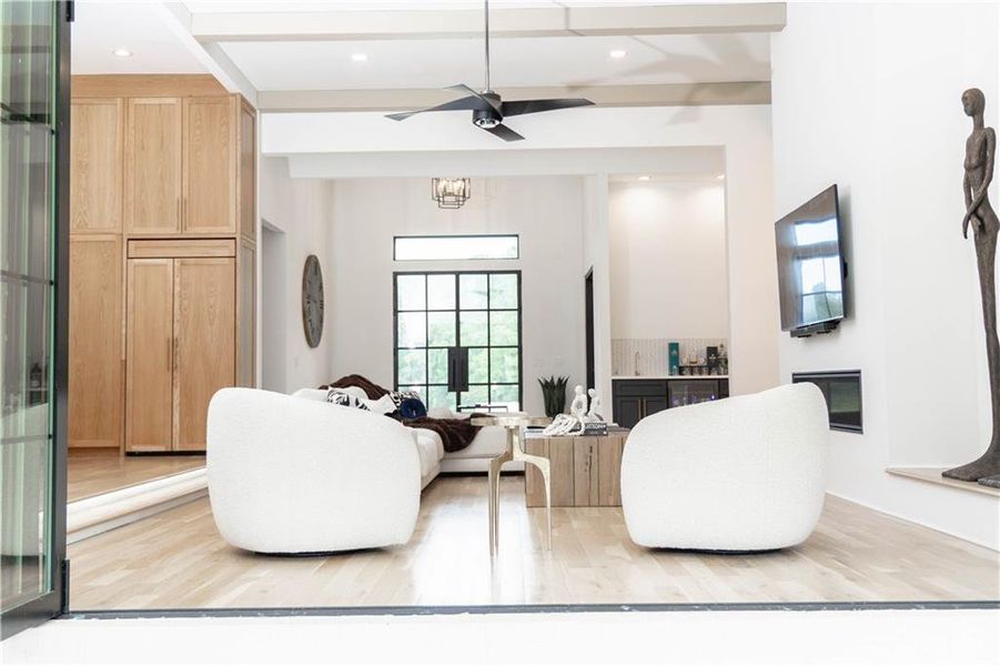 Furnished interior view inside a new home in , Stockbridge (Image 5).