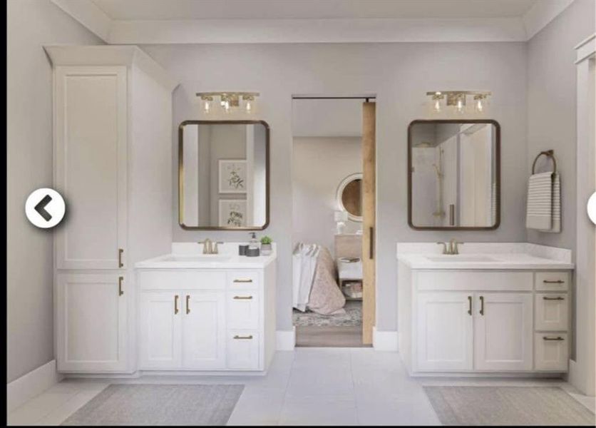 Furnished interior view inside a new home in , Bluff Dale (Image 6).