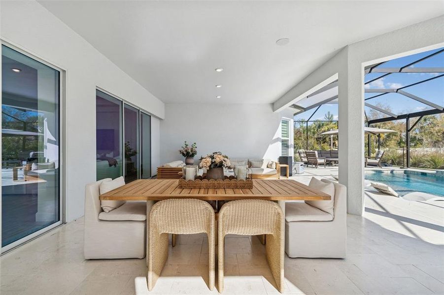 Exterior details and patio area of a home in , Wesley Chapel (Image 32). Exterior details and patio area of a home in , Wesley Chapel (Image 32).