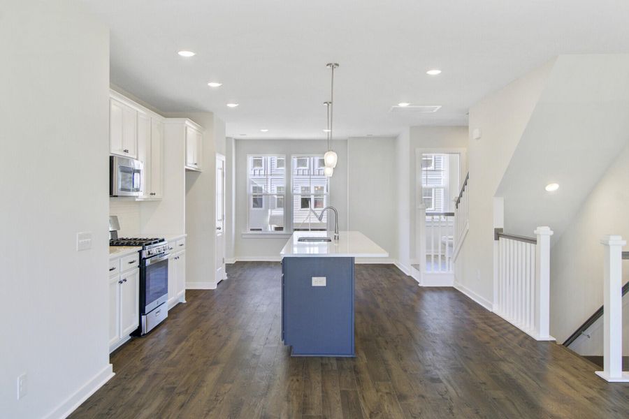Furnished interior view inside a new home in , Johns Island (Image 12).