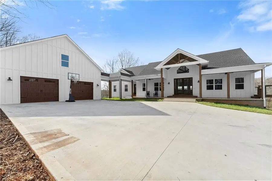Front exterior of a new home in , Demorest, GA, highlighting curb appeal (Image 24). Front exterior of a new home in , Demorest, GA, highlighting curb appeal (Image 24).
