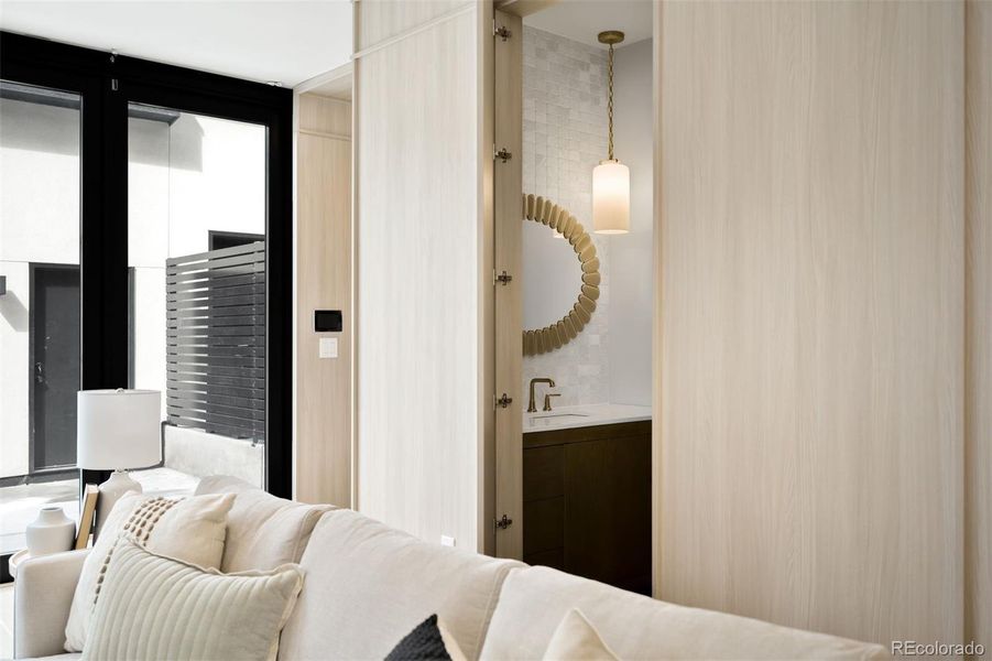 Furnished interior view inside a new home in , Denver (Image 7). Furnished interior view inside a new home in , Denver (Image 7).