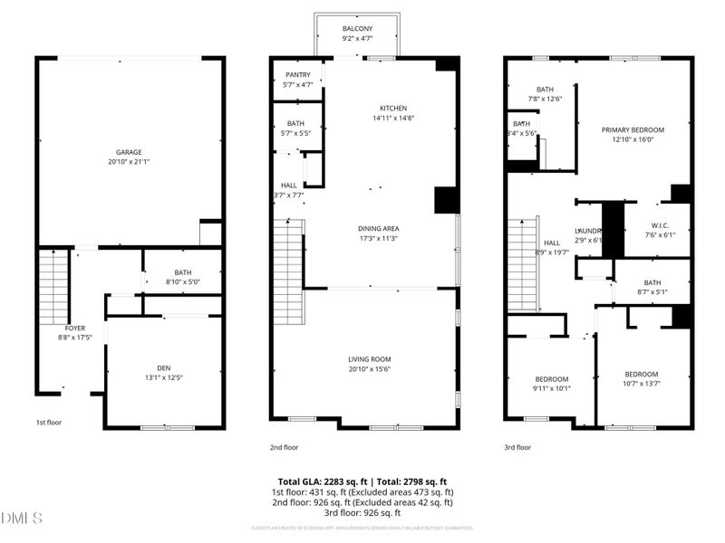 Floor plan - 845 Basswood Glen Trail