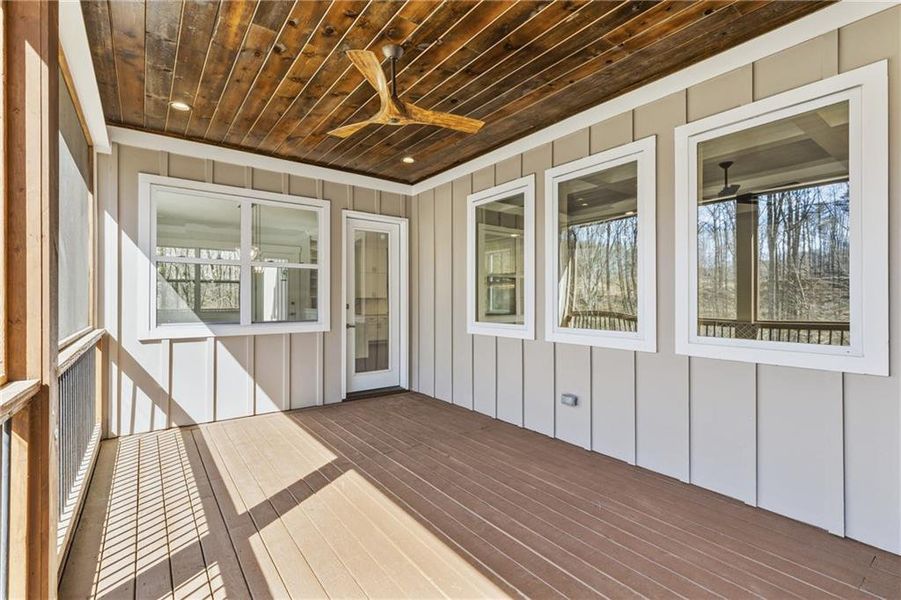 Exterior details and patio area of a home in , Alpharetta (Image 41).