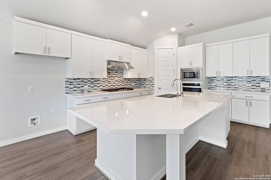 Furnished interior view inside a new home in Veramendi, New Braunfels (Image 9).