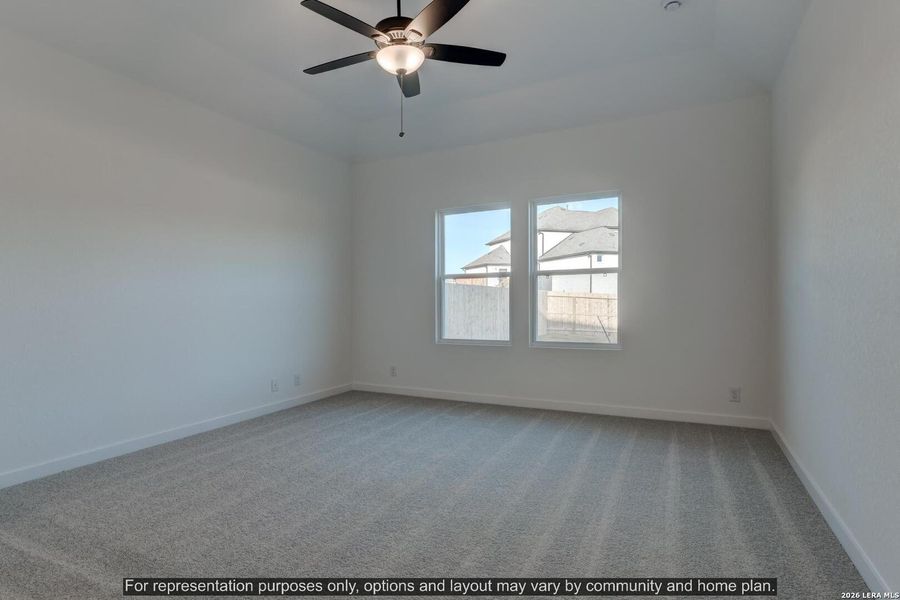Spacious, unfurnished interior of a new home in Cordova Trails, Seguin (Image 7).