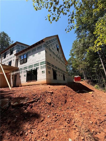 In-progress construction of a new home in , Talking Rock, GA (Image 19).