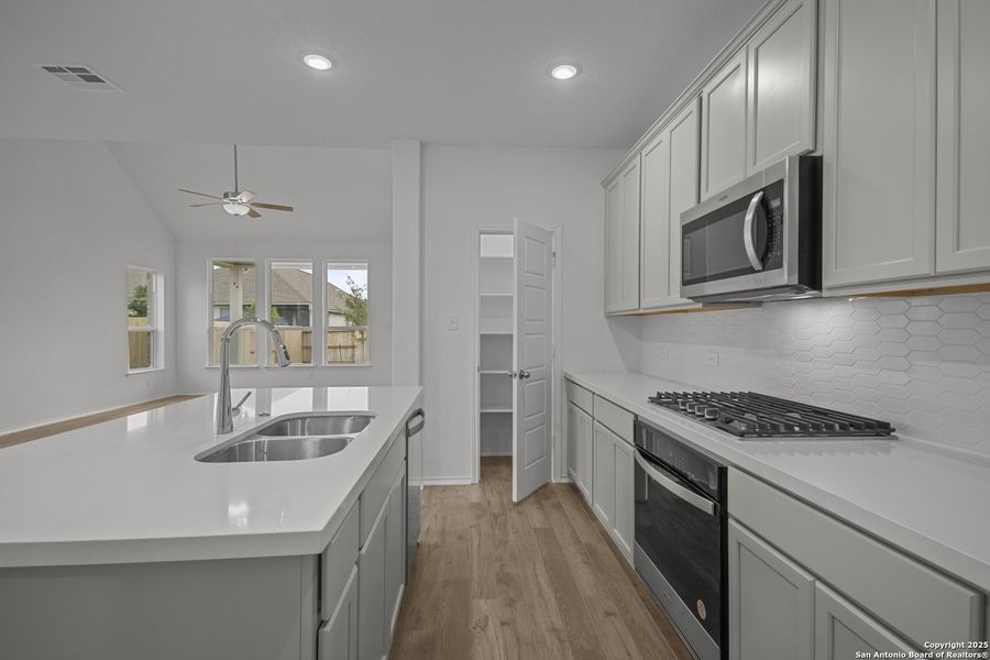 Furnished interior view inside a new home in Stillwater Ranch, San Antonio (Image 9).