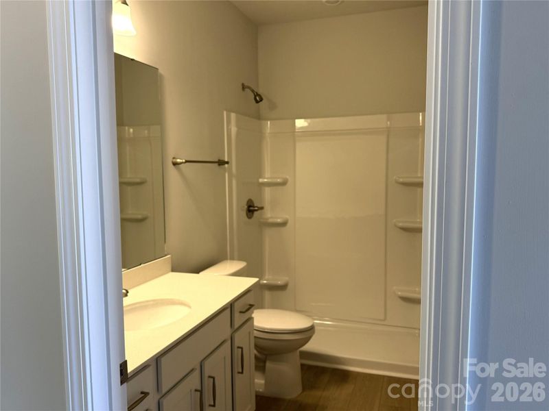 Down Stairs full bath shower only