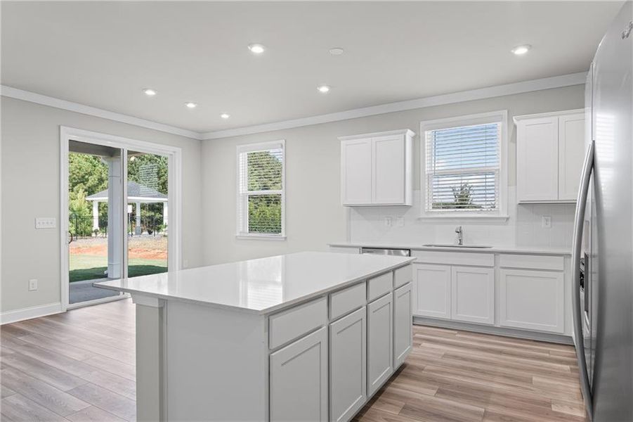 Furnished interior view inside a new home in Overland, Locust Grove (Image 7).