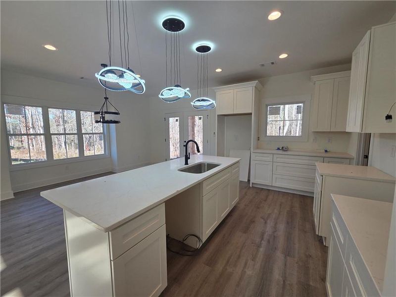 Furnished interior view inside a new home in , Dallas (Image 4). Furnished interior view inside a new home in , Dallas (Image 4).