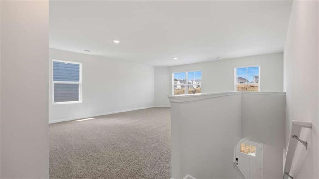 Spacious, unfurnished interior of a new home in The Preserve at Agricultural Village, Perry (Image 18).