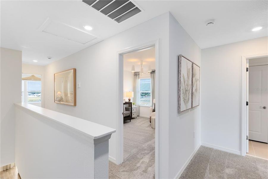 Furnished interior view inside a new home in , Davenport (Image 16).