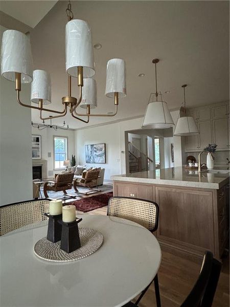 Furnished interior view inside a new home in , Woodstock (Image 51).