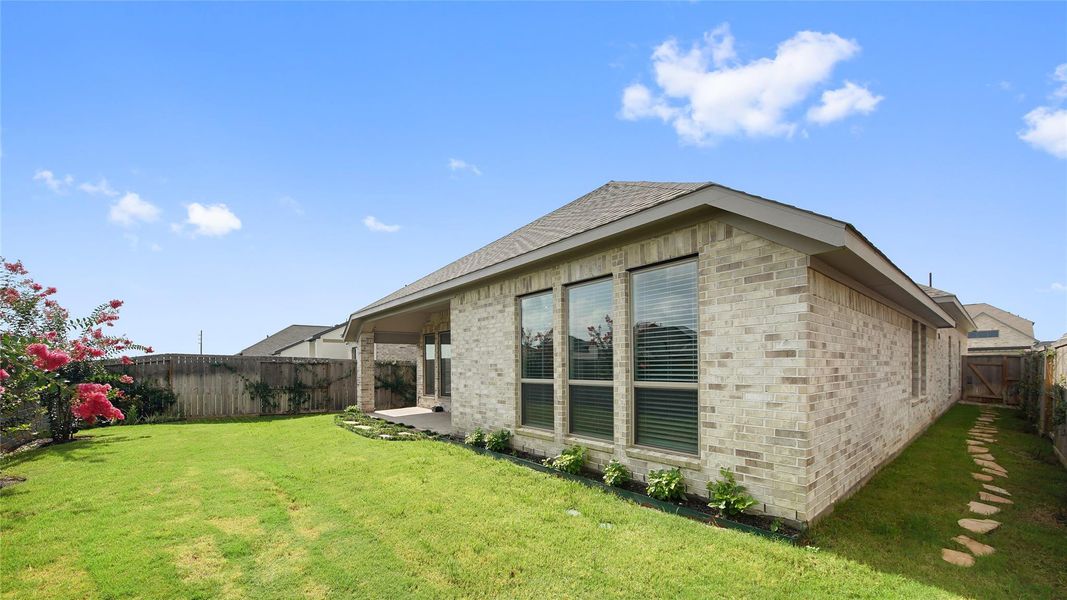 Exterior details and patio area of a home in , Fulshear (Image 18). Exterior details and patio area of a home in , Fulshear (Image 18).