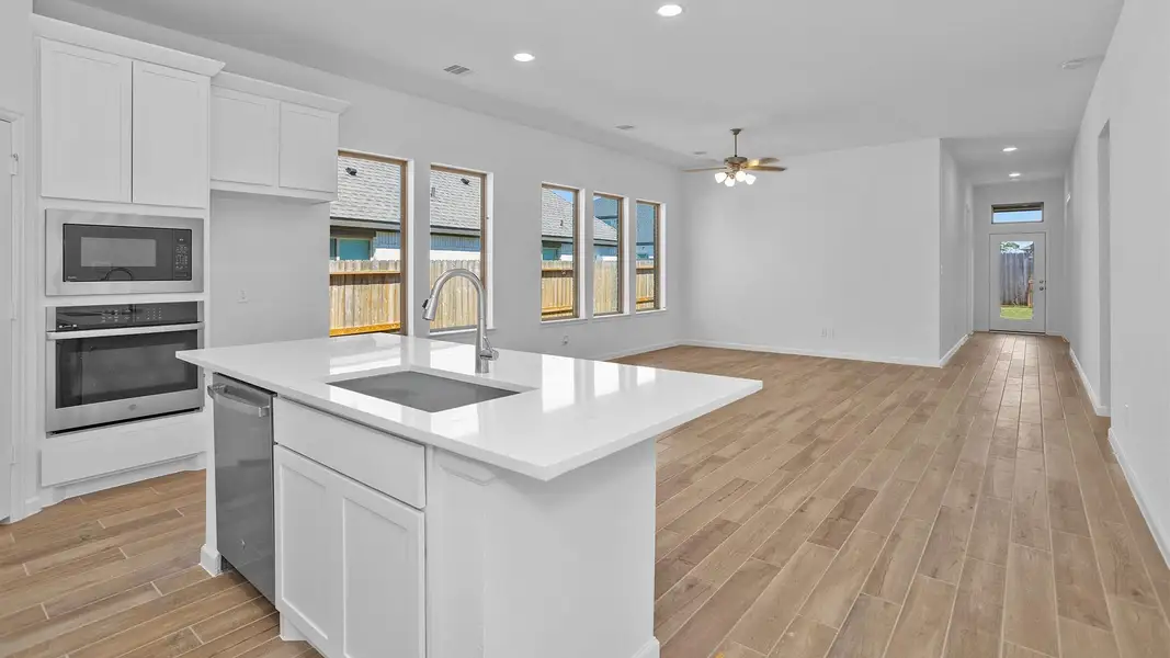 Furnished interior view inside a new home in Candela South, Richmond (Image 9).