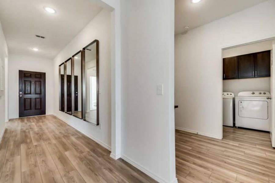 Photo of Centex model home with same floor plan, not of actual home listed. Photo of Centex model home with same floor plan, not of actual home listed.