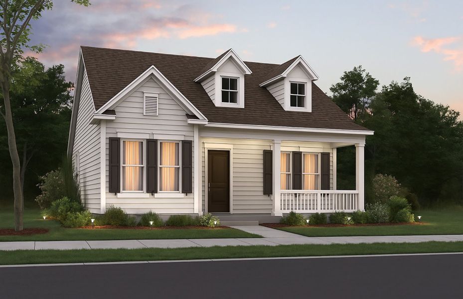 Representative exterior photo of a completed home built from the Belleview by Pulte Homes in SayeBrook, Myrtle Beach, SC (Image 22).