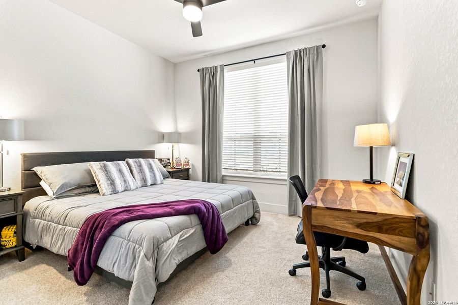 Furnished interior view inside a new home in Ventana - 60', Bulverde (Image 30).