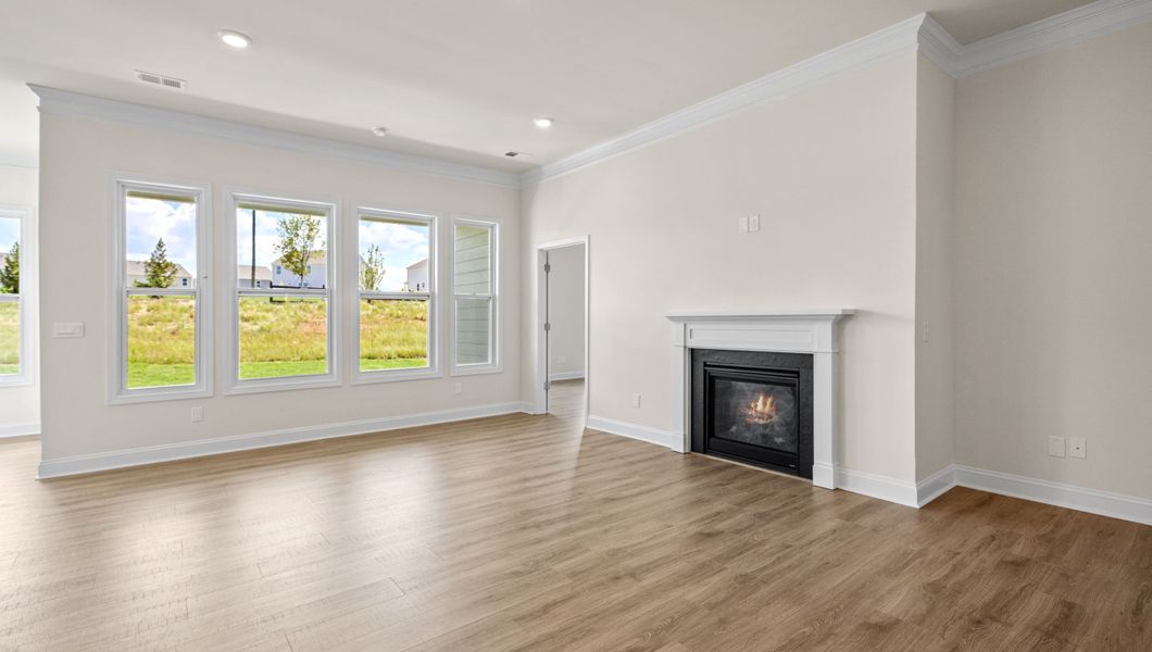 Spacious, unfurnished interior of a new home in The Villas at Pine Valley, Boiling Springs (Image 18). Spacious, unfurnished interior of a new home in The Villas at Pine Valley, Boiling Springs (Image 18).