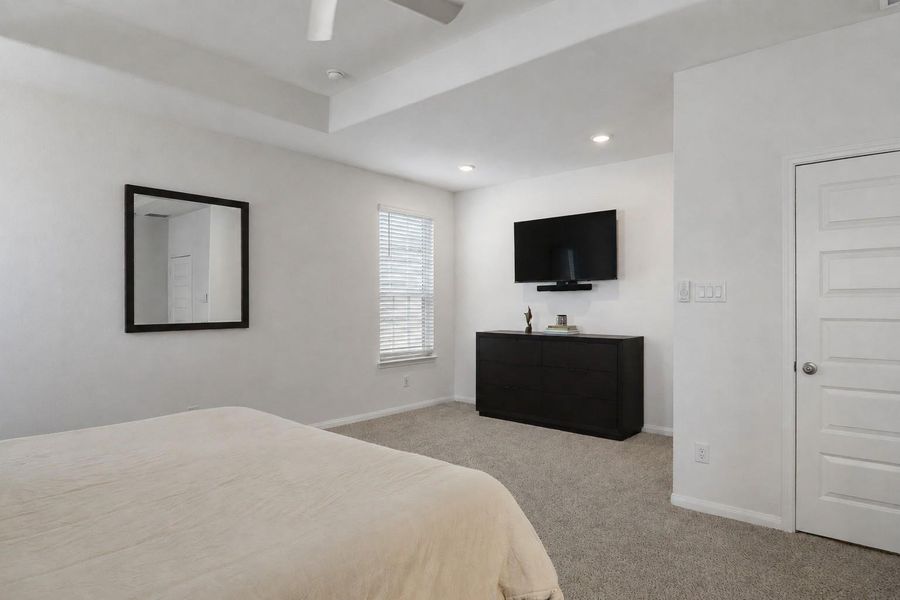Furnished interior view inside a new home in , Houston (Image 28).