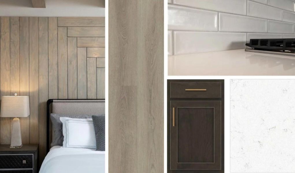 Sample of building materials used in homes in Cedar Pointe, Crosby (Image 34).