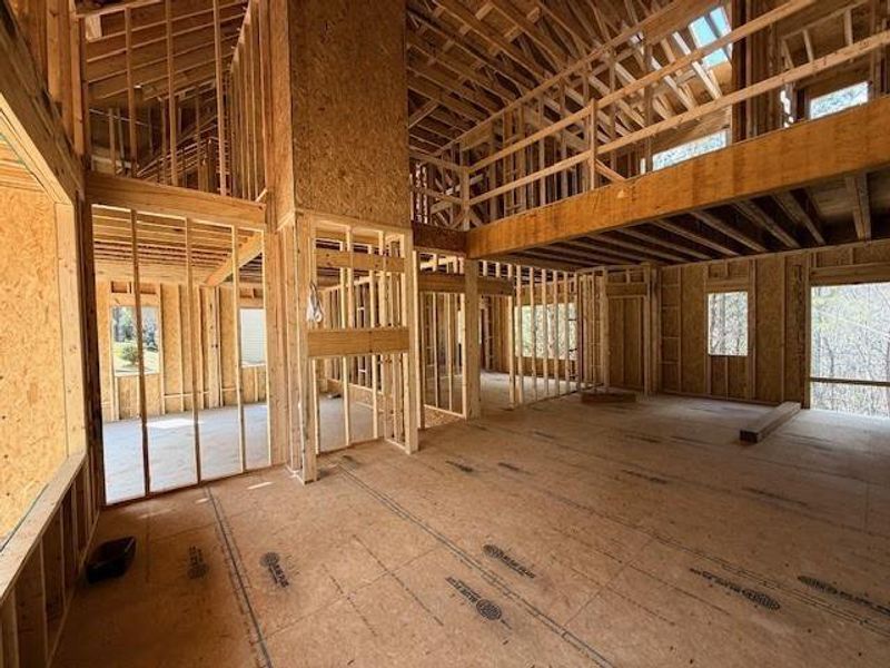 In-progress construction of a new home in , Jasper, GA (Image 6).