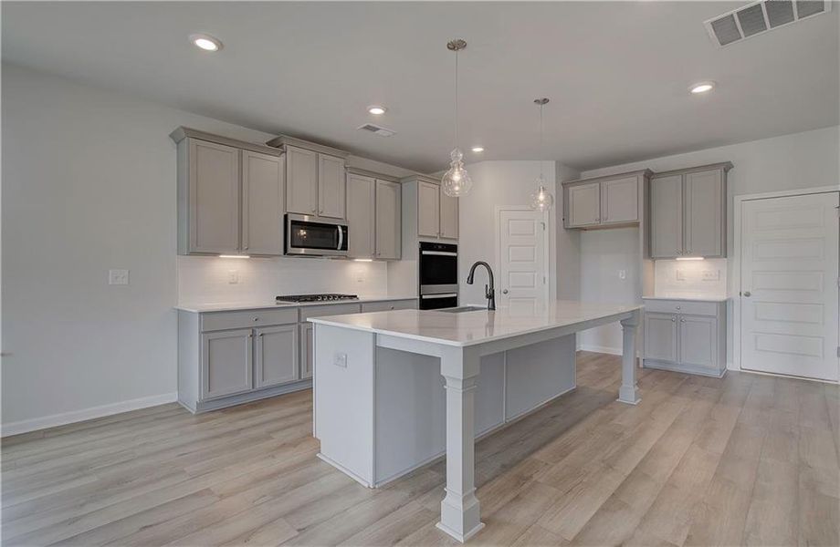 Furnished interior view inside a new home in Copperfield, Locust Grove (Image 8).