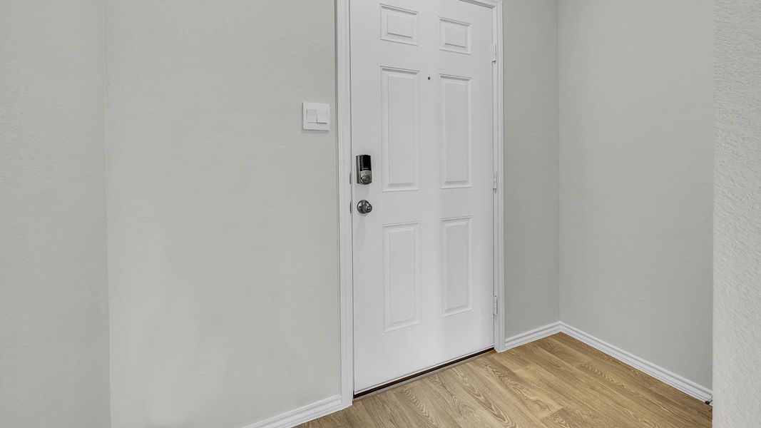 Representative unfurnished interior of a home built from the The Davis by D.R. Horton in Arroyo Ranch, Seguin (Image 14). Representative unfurnished interior of a home built from the The Davis by D.R. Horton in Arroyo Ranch, Seguin (Image 14).