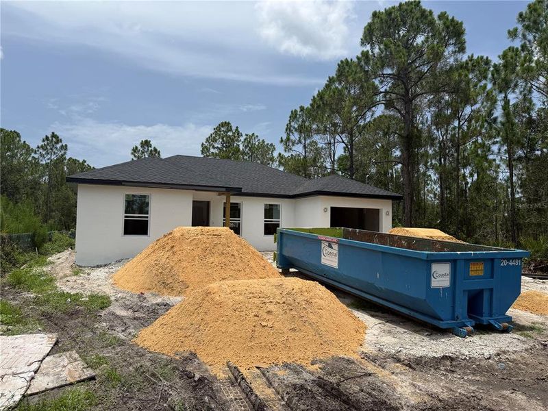 In-progress construction of a new home in , Punta Gorda, FL (Image 20).