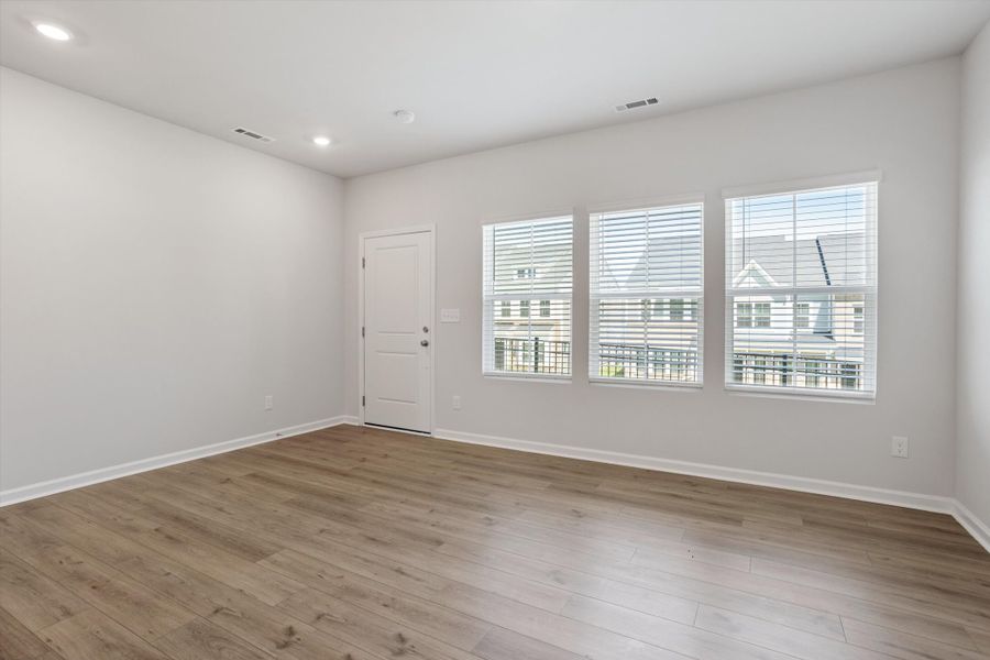 Spacious, unfurnished interior of a new home in Renaissance at White Oak, Garner (Image 16).