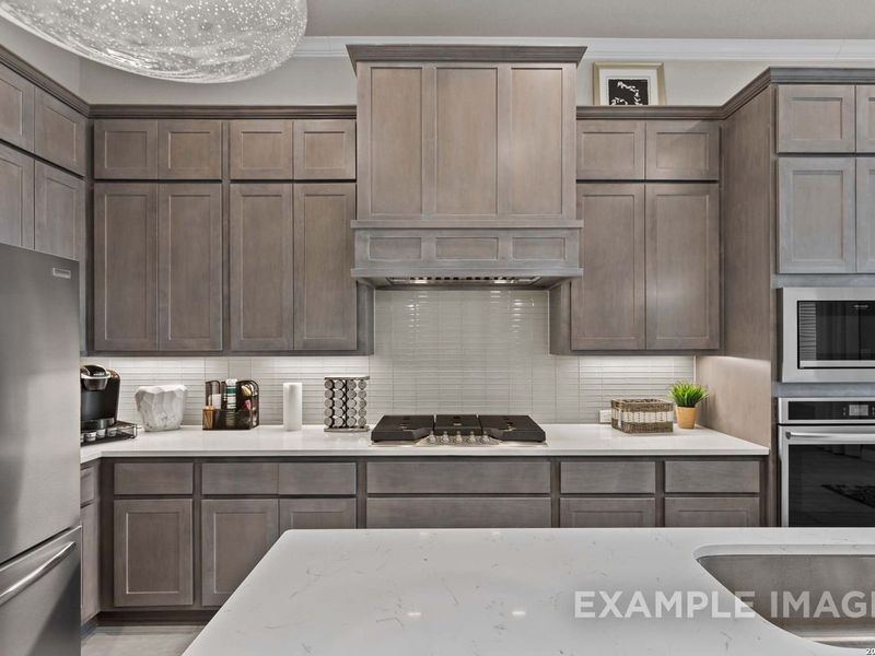 Furnished interior view inside a new home in The Reserve at Potranco Oaks, Castroville (Image 47).