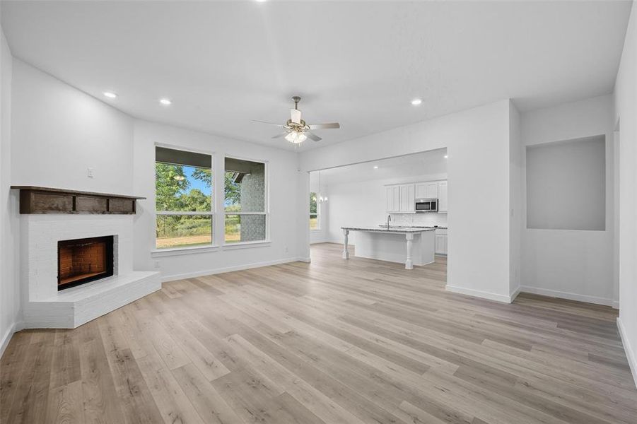 Spacious, unfurnished interior of a new home in Arbor Oaks, Boyd (Image 31). Spacious, unfurnished interior of a new home in Arbor Oaks, Boyd (Image 31).