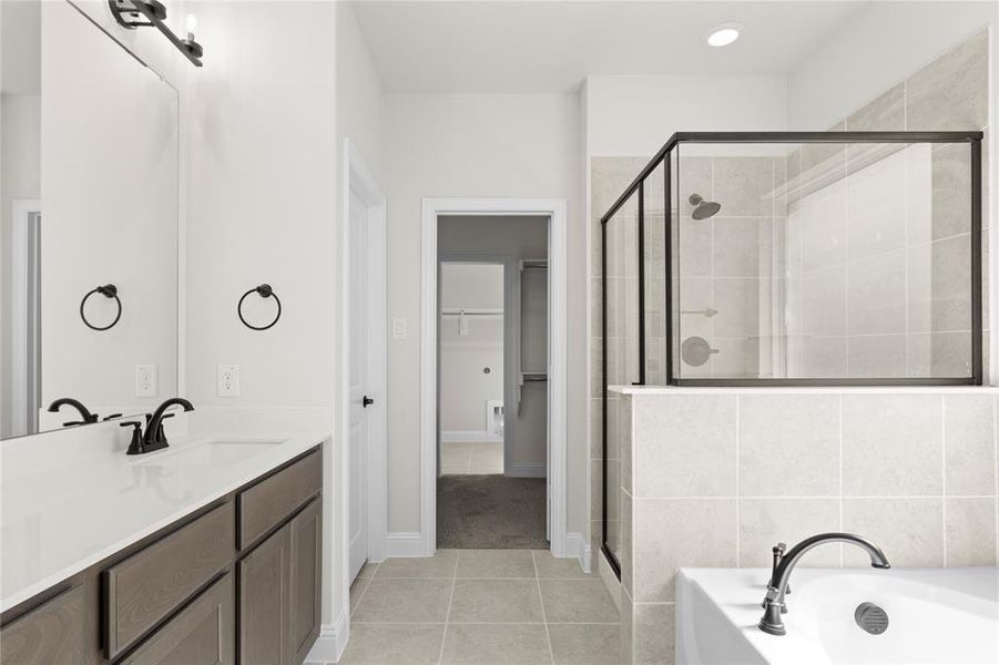 Furnished interior view inside a new home in Creekside, Royse City (Image 10). Furnished interior view inside a new home in Creekside, Royse City (Image 10).