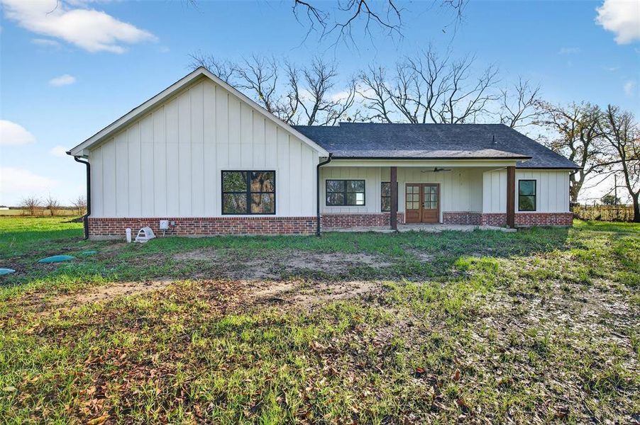 Exterior details and patio area of a home in , Whitesboro (Image 21). Exterior details and patio area of a home in , Whitesboro (Image 21).