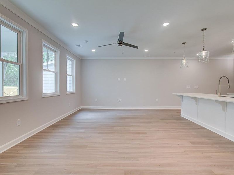 Spacious, unfurnished interior of a new home in Cherokee Township, Acworth (Image 13). Spacious, unfurnished interior of a new home in Cherokee Township, Acworth (Image 13).