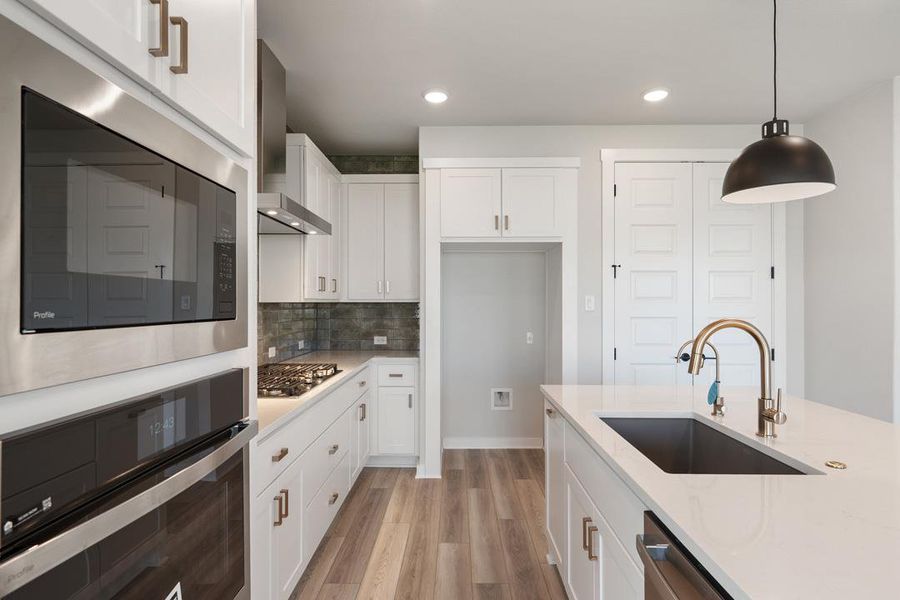 Furnished interior view inside a new home in Flora, Hutto (Image 9).