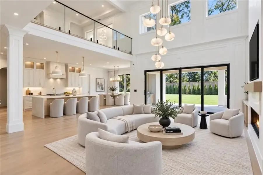 Furnished interior view inside a new home in , Lawrenceville (Image 8).