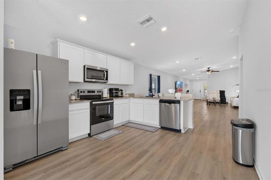 Furnished interior view inside a new home in , Tampa (Image 16).