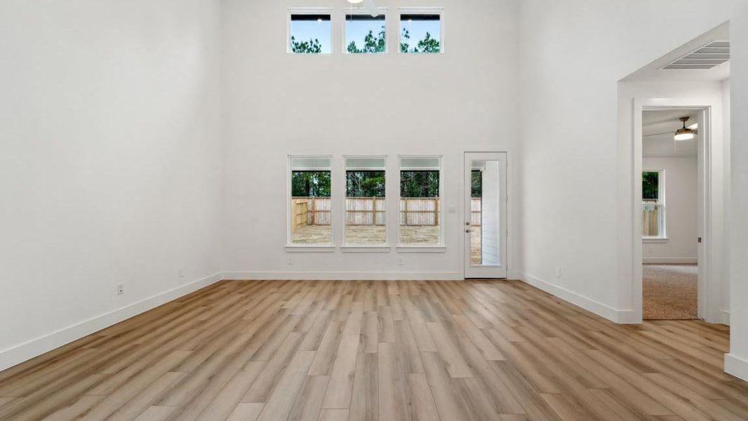 Representative unfurnished interior of a home built from the Sapphire by D.R. Horton in Mill Creek Estates, Magnolia (Image 27). Representative unfurnished interior of a home built from the Sapphire by D.R. Horton in Mill Creek Estates, Magnolia (Image 27).