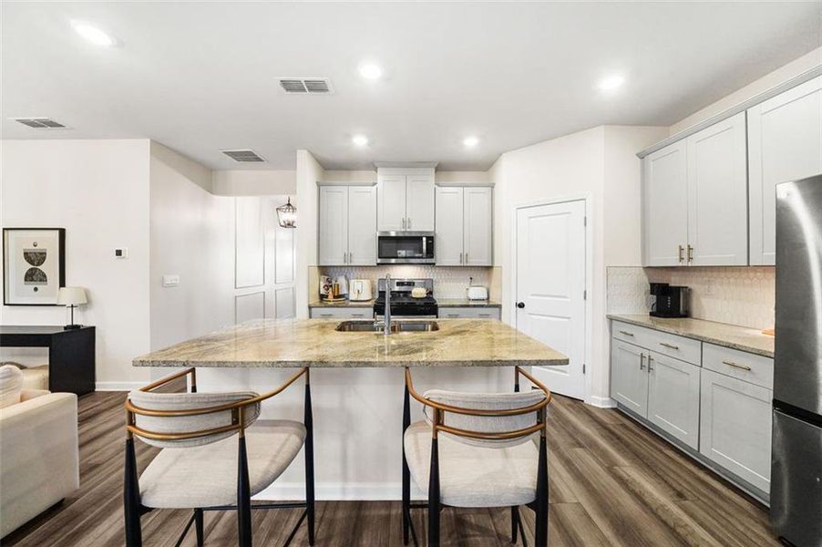 Furnished interior view inside a new home in , Loganville (Image 36).